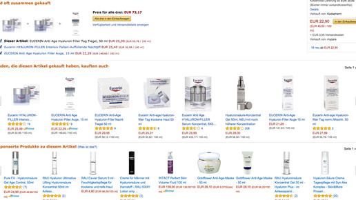 eucerin amazon weitere artikel screenshot