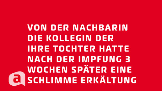 impfgegner bullshitbingo erkaeltung
