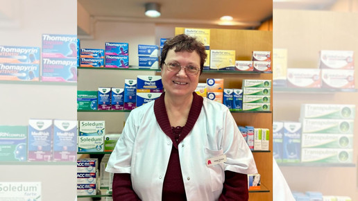 Foto: PTA Helga Schick lächelt vor der Sichtwahl im HV