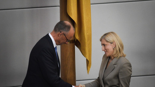 Friedrich Merz und Nina Warken