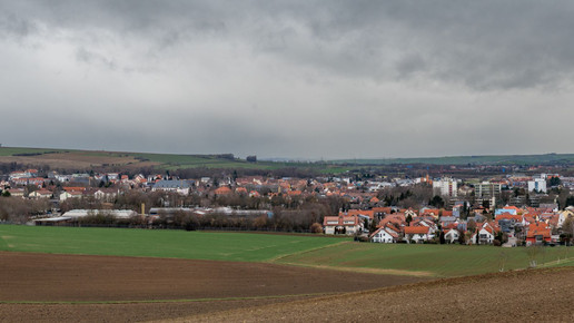 Bauern-Demo bei Lilly-Spatenstich