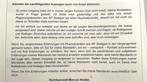 Gedemütigt bei Revision: Anwalt sucht Opfer