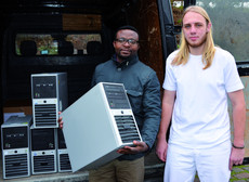 Hevert Computer fuer Afrika