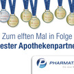 PHARMATECHNIK wird zum elften Mal in Folge zum „Besten Apothekenpartner“ gewählt