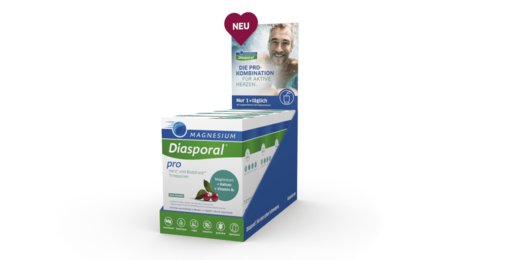 Magnesium-Diasporal® Pro Herz und Blutdruck - Neues HV-Display