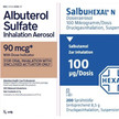Albuterol: Salbutamol mit anderer Dosisangabe