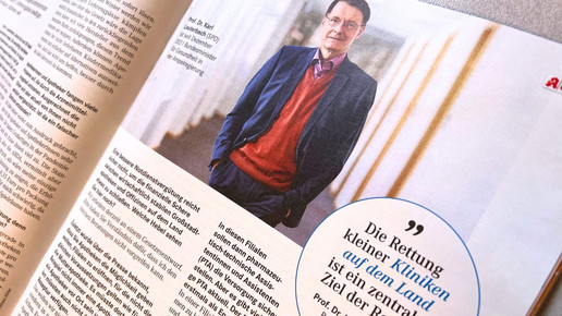 Karl Lauterbach im Interview in der Apotheken Umschau