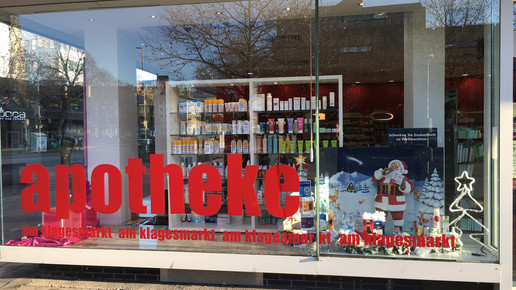 weihnachtsdeko2016 Apotheke am Klagesmarkt Hannover 01 aa