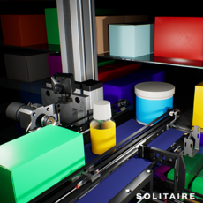 Abgebildet wird Solitaire – Meditechs neue Automatengeneration von innen