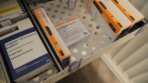 NovoRapid im Kühlschrank