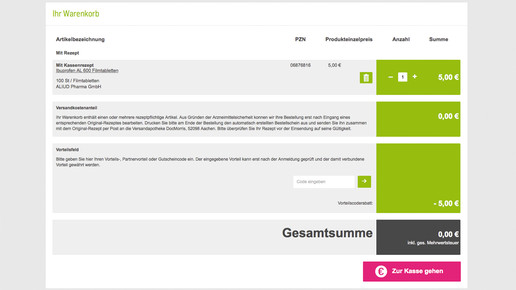 docmorris mydealz ibuprofen600 04 screenshot