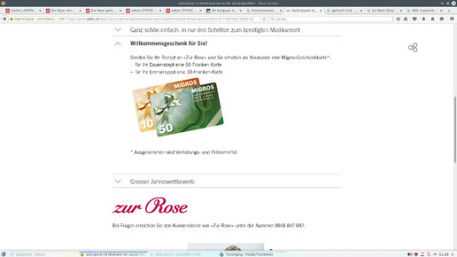 Geschenk-Gutschein zur Rose screenshot