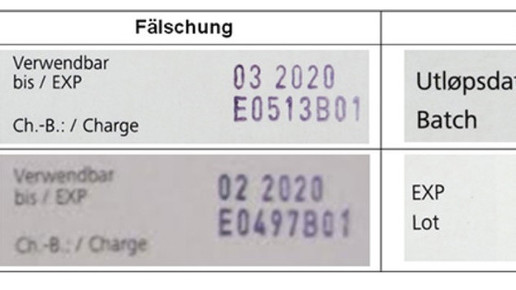 Cellcept: 10 weitere Chargen gefälscht