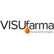 Abgebildet wird das Logo von Visufarma. VISUfarma ist ein führendes Unternehmen in der Augenheilkunde 