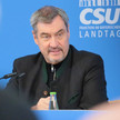 Söder: Spargesetz „mit Schmerzen“ zustimmungsfähig Markus Söder spricht auf einer CSU-Veranstaltung
