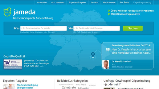 Jameda fordert BGH erneut heraus