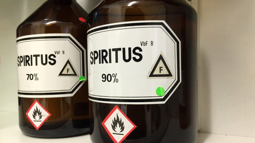 spiritus alkohol brennbar aa