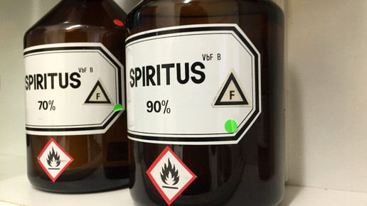 spiritus alkohol brennbar aa