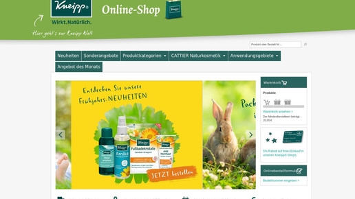 160317 kneipp shop screenshot