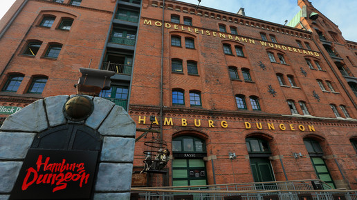 Aussenfassade hamburg dungeon