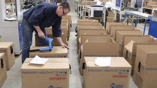 Versand Nothilfe action medeor