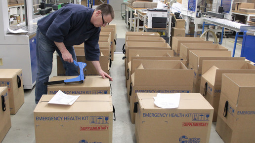 Versand Nothilfe action medeor