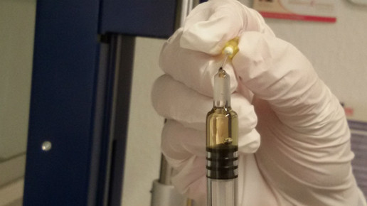 dronabinol identitaetspruefung probenentnahme spritze