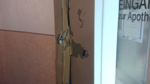 einbruch tuer alte apo gohlies