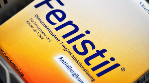 Fenistil: Beipackzettel schlecht lesbar