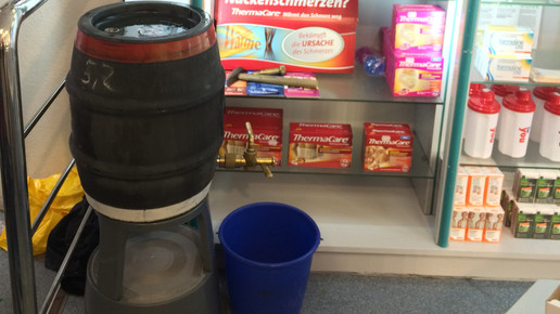 karneval bierfass severin apotheke aa