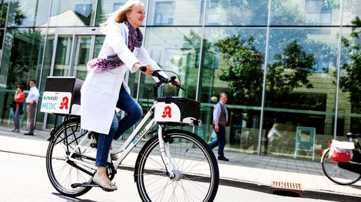 medic Bike apothekerin enviado