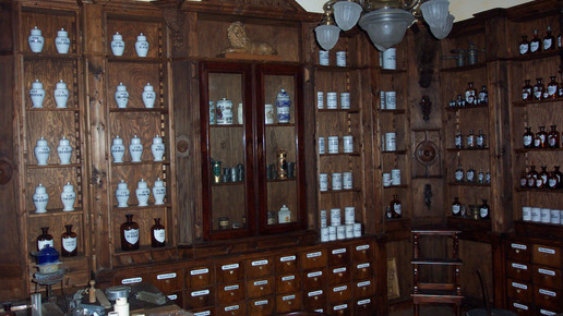 Apothekermuseum Verkehrsbu  ro Rheine