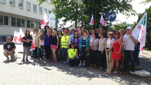alliance streik frankfurt verdi