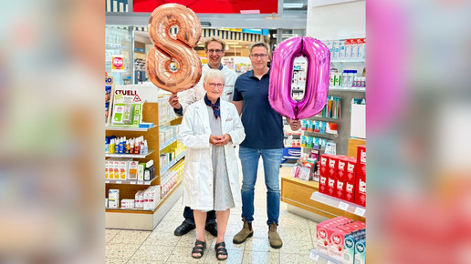Jubiläum mit 80: „Aufhören? Kommt nicht in Frage!“