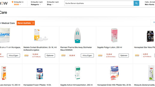 bienen-apo primenow amazon medicalcare scs