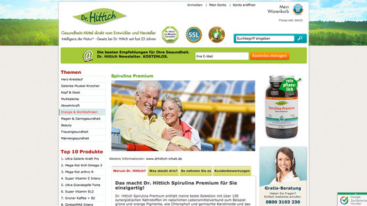 drhittich spirulina premium scs