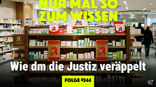 NSZWM Folge 244 - Wie dm die Justiz veräppelt