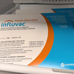 Packung Influvac im Kühlschrank