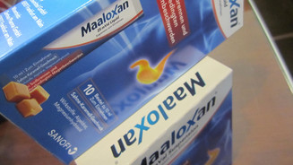 Maaloxan: Blau wird gelb