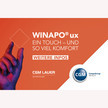 WINAPO® ux: Ein Touch – und so viel Komfort WINAPO® ux: Ein Touch – und so viel Komfort