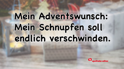 weihnachtswuensche39 schnupfen