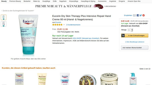 amazon eucerin usashop