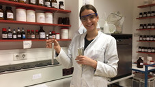 Weihnachten im Chemie-Praktikum