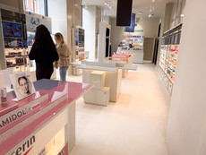 Innenansicht vom Geschäft