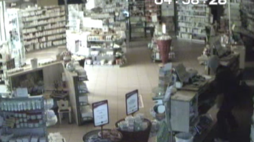 Einbruch Plauen Apotheke Screenshot Youtube