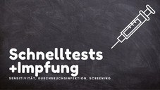 Schnelltests und Impfung