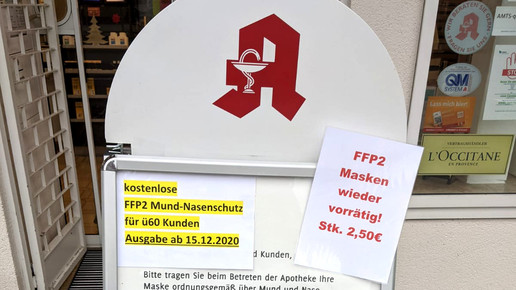 Probleme bei Maskenabgabe in Apotheken