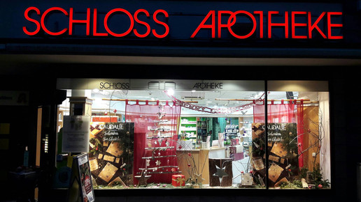 weihnachtsdeko schloss apotheke erlangen schloss-apo