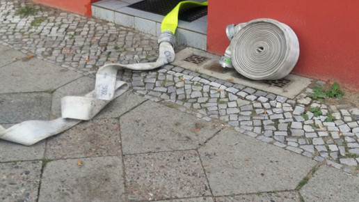 apo ueberflutet abpumpen aa