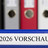Mehrere Ordner im Büro, auf dem vordersten steht "Vorschau 2026"